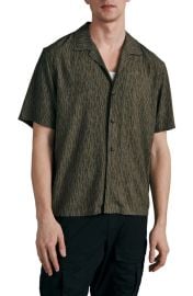 rag bone Avery Short Sleeve Button-Up Camp Shirt at Nordstrom