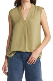 rag bone Bailey Sleeveless Popover Top at Nordstrom