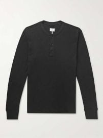 rag bone Cotton-Jersey Henley T-Shirt at Mr Porter