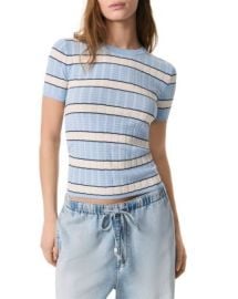 rag bone Eloise Striped Crewneck Top Bloomingdales at Bloomingdales
