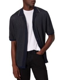 rag bone Harris Retro Stripe Camp Shirt Bloomingdales at Bloomingdales