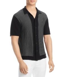 rag bone Harvey Knit Camp Shirt Bloomingdales at Bloomingdales