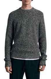 rag bone Pierec Marled Cashmere Crewneck Sweater at Nordstrom