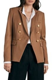 rag bone Preston Double Breasted Wool Blend Blazer at Nordstrom