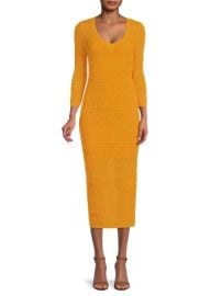 rag bone Renee Patterned Knit Midi-Dress on SALE at Saks Off 5th