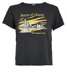 re done Classic Statue Of Liberty T-Shirt  at Intermix