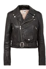 re done Moto Racer distressed leather biker jacket at Net A Porter