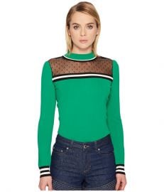 red valentino stretch viscose pullover point desprit at Zappos