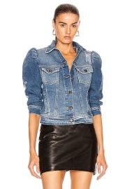 retrofete Ada Jacket in Worn Vintage Blue  FWRD at Forward