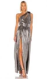 retrofete Andrea Gown in Gunmetal from Revolve com at Revolve