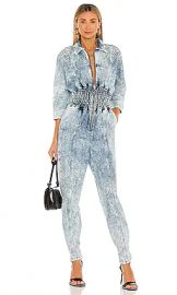 retrofete Eti Jumpsuit in Light Blue Acid from Revolve com at Revolve