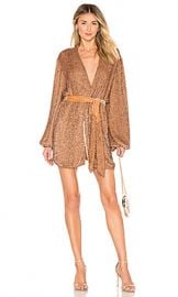 retrofete Gabrielle Robe Dress in Bronze from Revolve com at Revolve