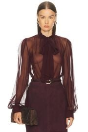 retrofete Halsi Top in Port FWRD at FWRD