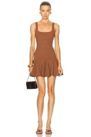 retrofete Matson Knit Dress in Metallic Hazelnut FWRD at FWRD