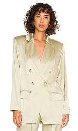 retrofete Pandora Blazer in Sage at Revolve