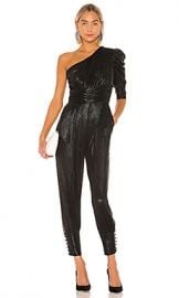 retrofete Thambi Jumpsuit in Black from Revolve com at Revolve