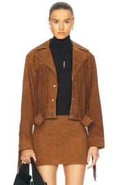 retrofete Vonda Jacket in Toffee FWRD at FWRD