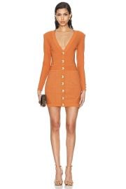 retrofete Zem Dress in Metallic Rust FWRD at FWRD