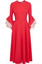 roksanda Ricciarini two-tone crepe dress at The Outnet