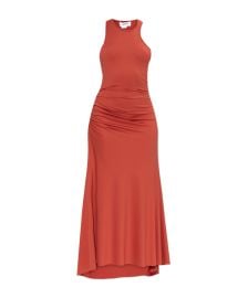 ruched maxi dress at Senser