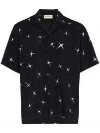 saint laurent star print shirt at Farfetch