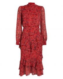 saloni isa dress at Intermix