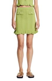 sandro Alina Textured Sweater Skirt at Nordstrom