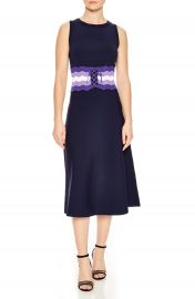 sandro Belted Knit Midi Dress at Nordstrom