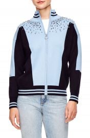 sandro Embellished Sweater Jacket   Nordstrom at Nordstrom