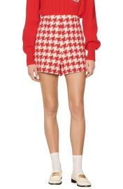 sandro Emilio Houndstooth Shorts at Nordstrom