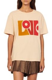 sandro Erable Love Graphic Tee at Nordstrom