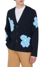 sandro Flower Cardigan at Nordstrom