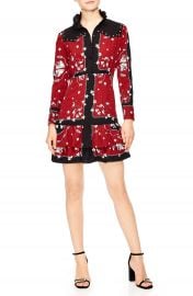 sandro Grommet Detail Mini Dress at Nordstrom