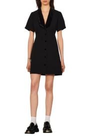 sandro Helena V-Neck Dress at Nordstrom