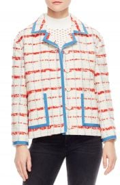 sandro Idaline Tweed Crop Jacket   Nordstrom at Nordstrom