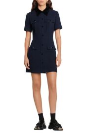 sandro Italie Tweed Minidress at Nordstrom