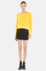 sandro Joyeuse Gathered Skirt at Nordstrom