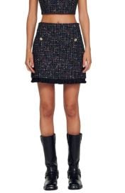 sandro Keithy BouclMiniskirt at Nordstrom