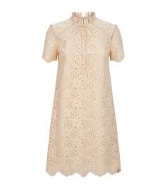 sandro Lace Mini Dress at Harrods