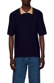 sandro Milo Polo in Camel at Nordstrom