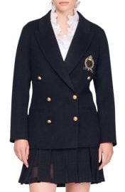 sandro Navie Wool Blend Blazer at Nordstrom