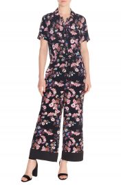 sandro Olivier Floral Jumpsuit   Nordstrom at Nordstrom