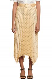 sandro Polka Dot Pleat Skirt   Nordstrom at Nordstrom