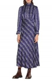 sandro Stripe Long Sleeve Dress   Nordstrom at Nordstrom