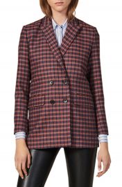 sandro Toms Check Blazer   Nordstrom at Nordstrom