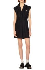 sandro Vaiana Sleeveless Coat Dress at Nordstrom