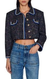 sandro Vicky BouclJacket at Nordstrom