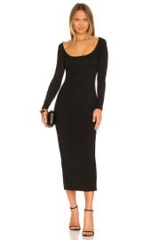 scoop neck dress at Revolve