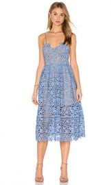 self-portrait Azaelea Dress in Blue from Revolve com at Revolve