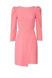 WornOnTV: Ginger’s pink puff sleeve dress on Good Morning America ...